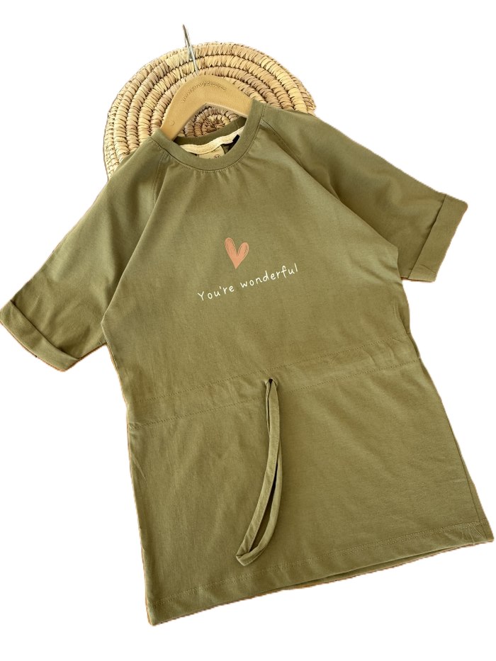 تونیک دخترانه قلب