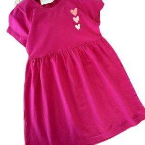 پیراهن آستین کوتاه دخترانه گلناز