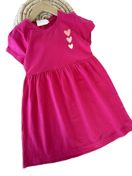 پیراهن آستین کوتاه دخترانه گلناز