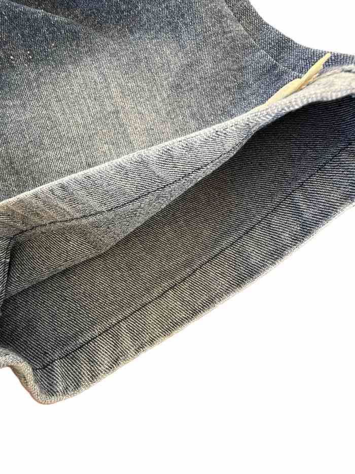 شورتک جین بیرونی دخترانه گل رو - تصویر 8