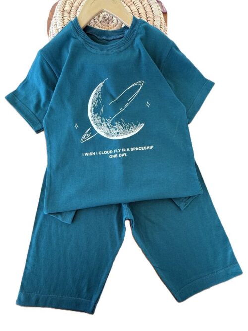 تیشرت شلوارک راحتی پسرانه سیاره