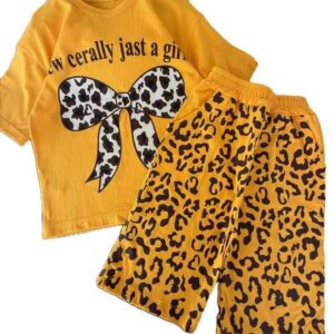 تیشرت و شلوارک راحتی دخترانه girls