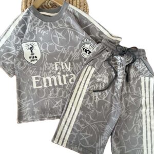 تیشرت شلوارک پسرانه راحتی mbappe