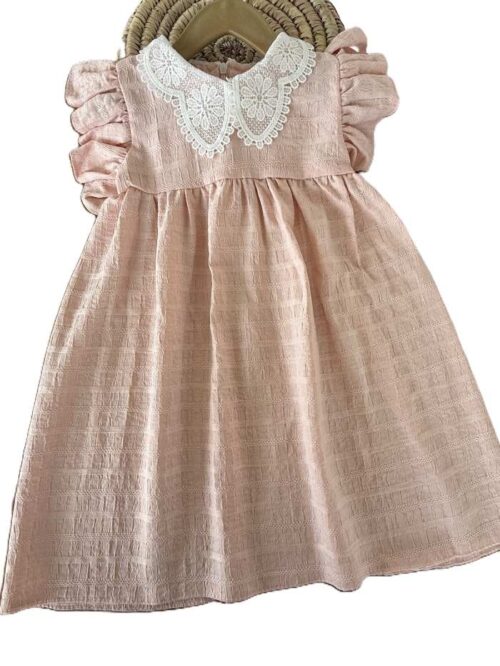 پیراهن آستین کوتاه بیرونی دخترانه آوینا