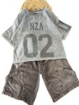 تیشرت و شلوارک پسرانه بیرونی NZ8