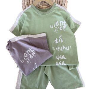 تیشرت و شلوارک راحتی اسپرت usa