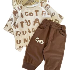 تیشرت و شلوارک راحتی اسپرت GO