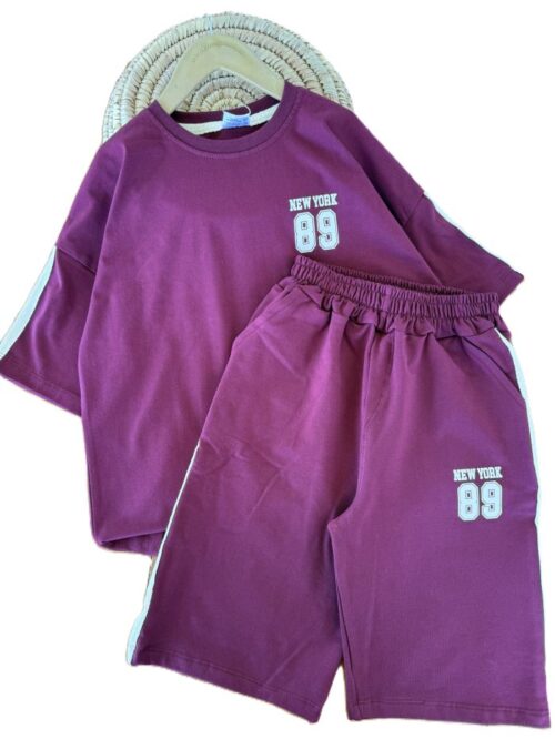 تیشرت و شلوارک اسپرت راحتی 89