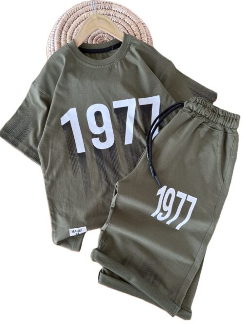 تیشرت و شلوارک راحتی پسرانه 1977