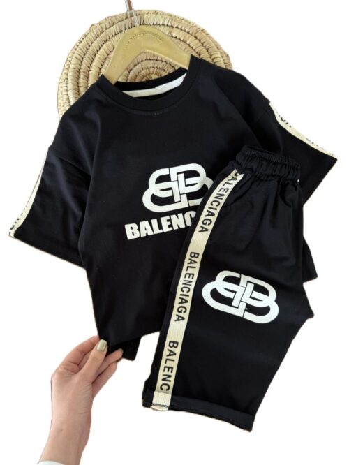 تیشرت و شلوارک راحتی پسرانه balenciaga