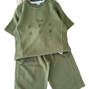 تیشرت و شلوارک راحتی پسرانه Redmob