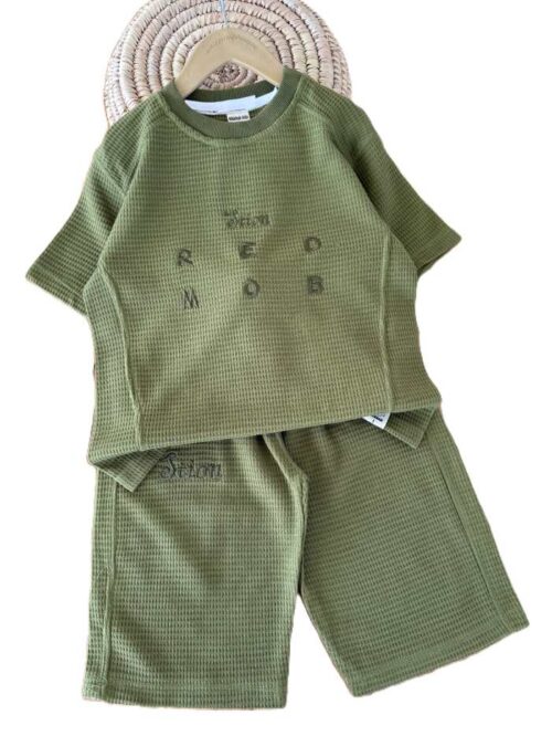 تیشرت و شلوارک راحتی پسرانه Redmob