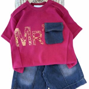 تیشرت و شلوارک بیرونی پسرانه MR