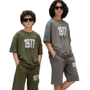 تیشرت و شلوارک راحتی پسرانه 1977