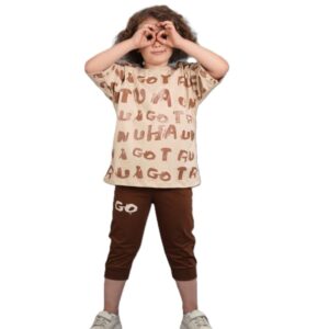 تیشرت و شلوارک راحتی اسپرت GO