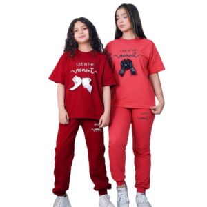 تیشرت و شلوار راحتی دخترانه live