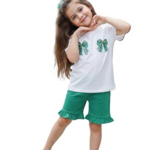 تیشرت و شلوارک بیرونی دخترانه تیدا