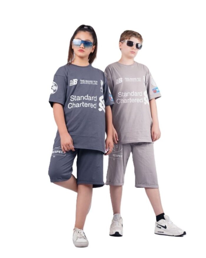 تیشرت و شلوارک پسرانه راحتی bmw