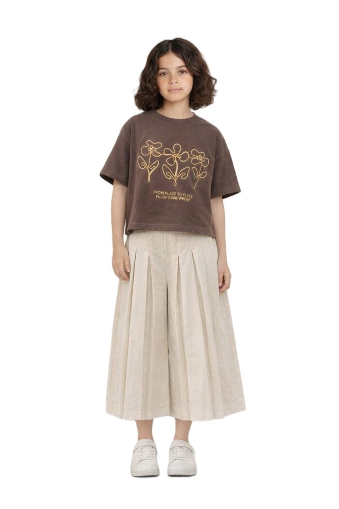 کراپ و شلوار واید دخترانه Firom