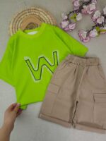 تیشرت و شلوارک اسپرت w - Image 4