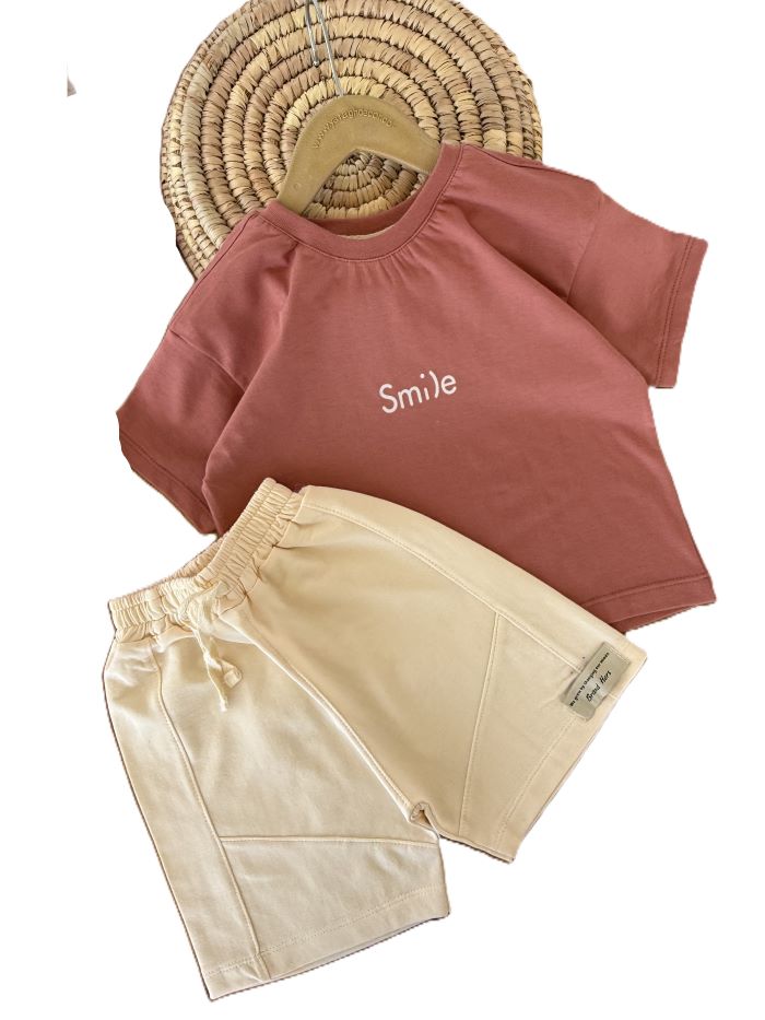 1774956787_69cbb0f3517dd.jpg تیشرت و شلوارک اسپرت smile - Image 1