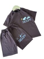 تیشرت و شلوارک پسرانه SNOOPY - Image 4