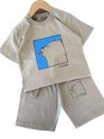 تیشرت و شلوارک پسرانه راحتی خرس - Image 3