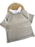 تیشرت تک یقه دار بیرونی پسرانه رادین - Image 3