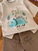 تیشرت و شلوارک بیرونی دخترانه cute - Image 6