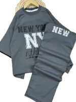 تیشرت و شلوار راحتی اسپرت ny - Image 3
