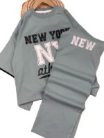 تیشرت و شلوار راحتی اسپرت ny - Image 2