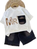 تیشرت و شلوارک بیرونی پسرانه MR - Image 2