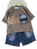 تیشرت و شلوارک بیرونی پسرانه MR - Image 4