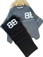 تیشرت و شلوار راحتی اسپرت BB - Image 3