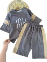 تیشرت و شلوارک راحتی پسرانه Inu - Image 5