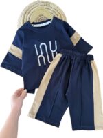 تیشرت و شلوارک راحتی پسرانه Inu - Image 2