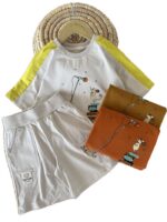 تیشرت و شلوارک راحتی اسپرت موشی