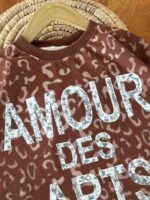 تیشرت و شلوارک راحتی دخترانه Amour - Image 8