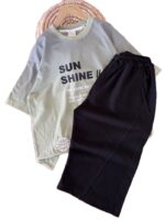 تیشرت و شلوارک راحتی پسرانه sun - Image 4
