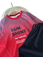 تیشرت و شلوارک راحتی پسرانه sun - Image 5
