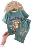 تیشرت و شلوارک راحتی اسپرت Niceday - Image 3