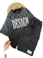 تیشرت و شلوارک بیرونی پسرانه DESIG - Image 2