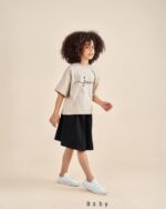 کراپ و دامن دخترانه هانا
