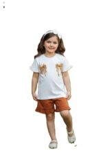 تیشرت و شلوارک بیرونی دخترانه تیدا - Image 2