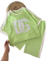 تیشرت و شلوارک راحتی دخترانه DG - Image 3