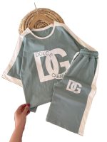 تیشرت و شلوارک راحتی دخترانه DG - Image 5
