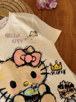 تیشرت و شلوارک راحتی دخترانه KITY - Image 10