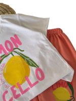 تیشرت و شلوارک راحتی دخترانهlimon - Image 7