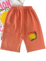 تیشرت و شلوارک راحتی دخترانهlimon - Image 10
