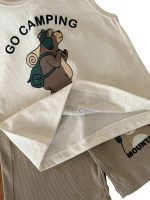 تاپ و شلوارک پسرانه راحتی GOCAMPiNG - Image 4